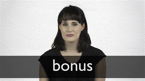 How to Pronounce bonus in American English and British English.